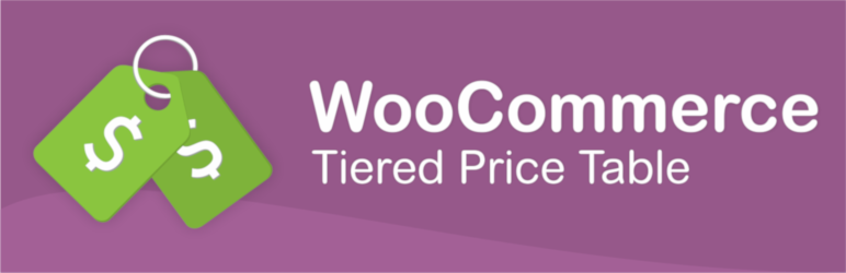افزونه WooCommerce Tiered Price Table